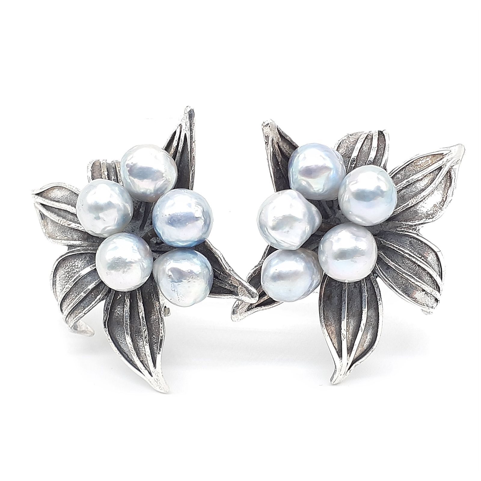 BèBè工房 べべ イヤリング ハンドメイドジュエリー SILVER シルバー 