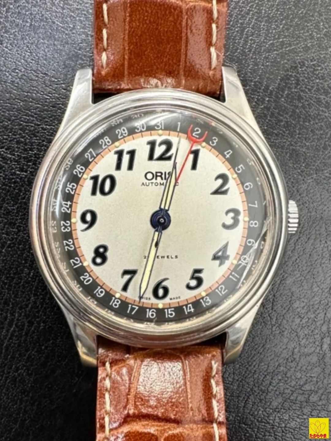 希少】ORIS オリス クラシック 654-7461 自動巻き 裏スケ 25石 - メルカリ