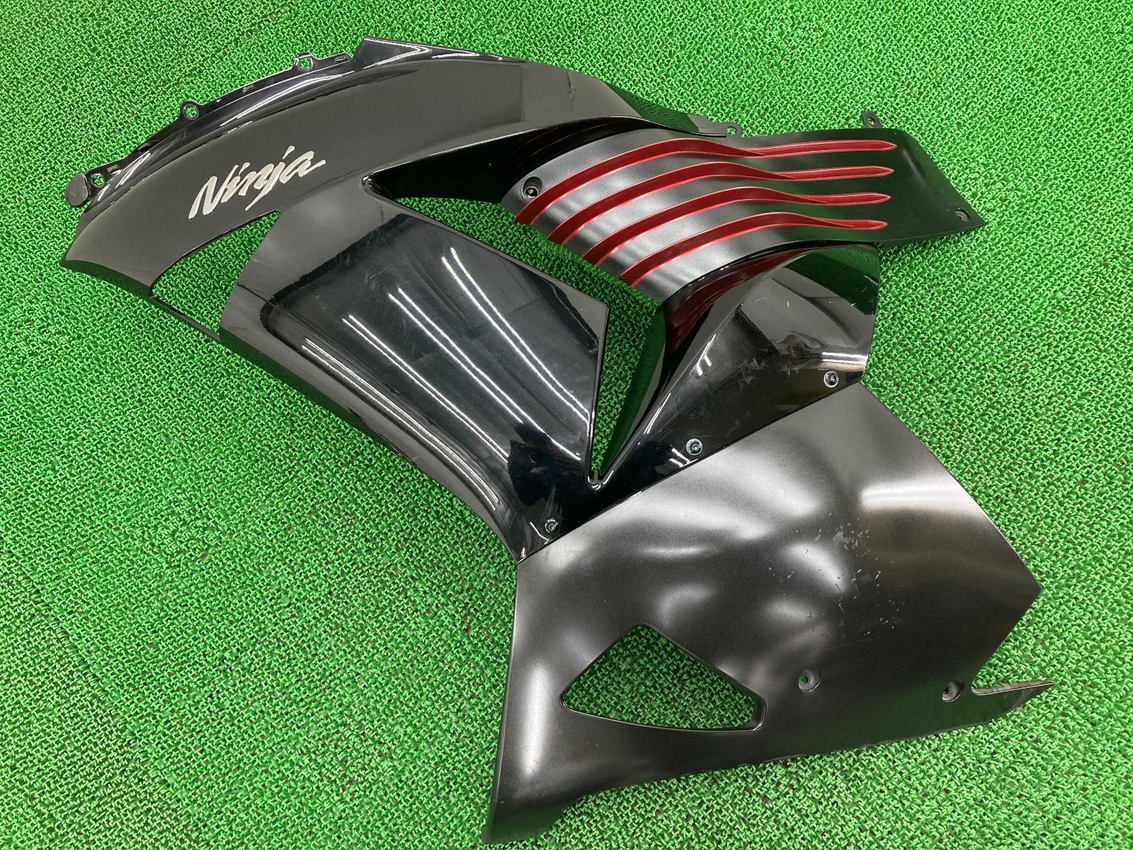 ZZ-R1400 サイドカウル 左 黒 55028-0218/55028-0084 カワサキ 純正 