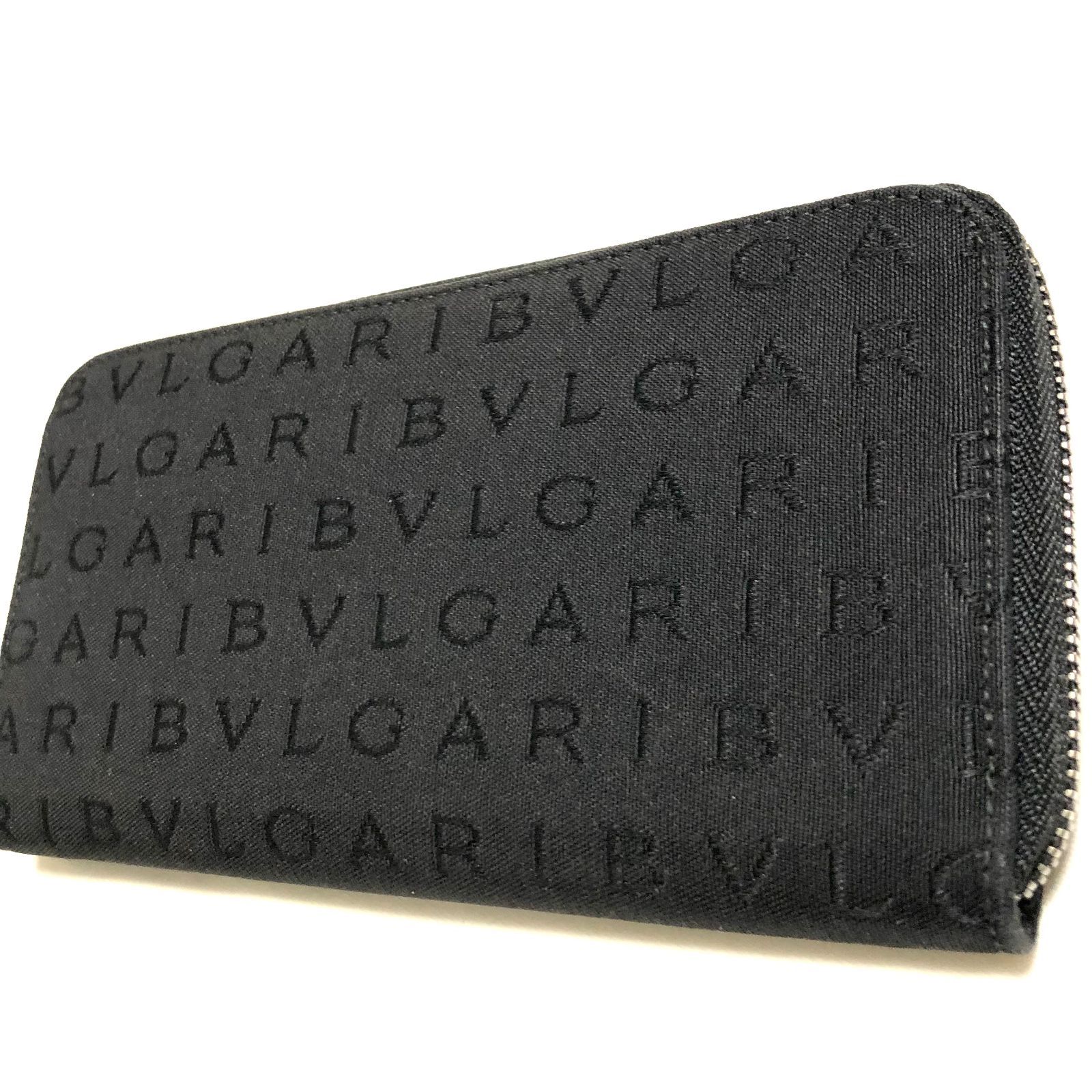 ⭐美品⭐BVLGARI ロゴマニア ラウンドファスナー 長財布 - メルカリ