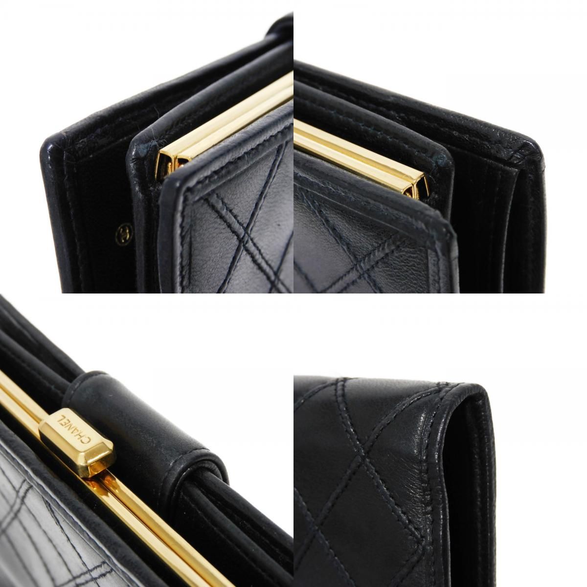 CHANEL シャネル ビコローレ ロング フラップ ウォレット ココマーク 
