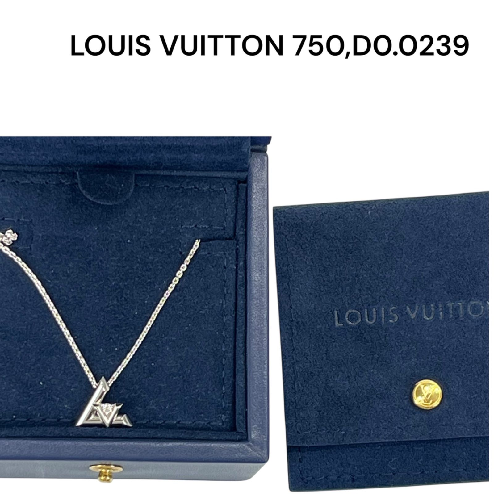 ○美品 ルイヴィトン VUITTON LVヴォルト ワン PM パンダンティフ 
