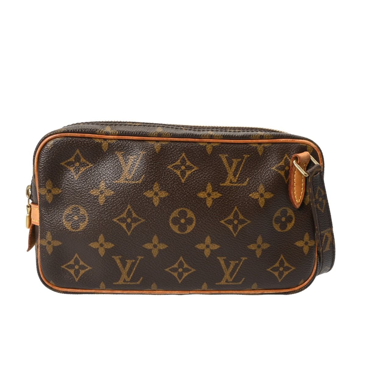 ルイヴィトン モノグラム マルリーバンドリエール ブラウン M51828