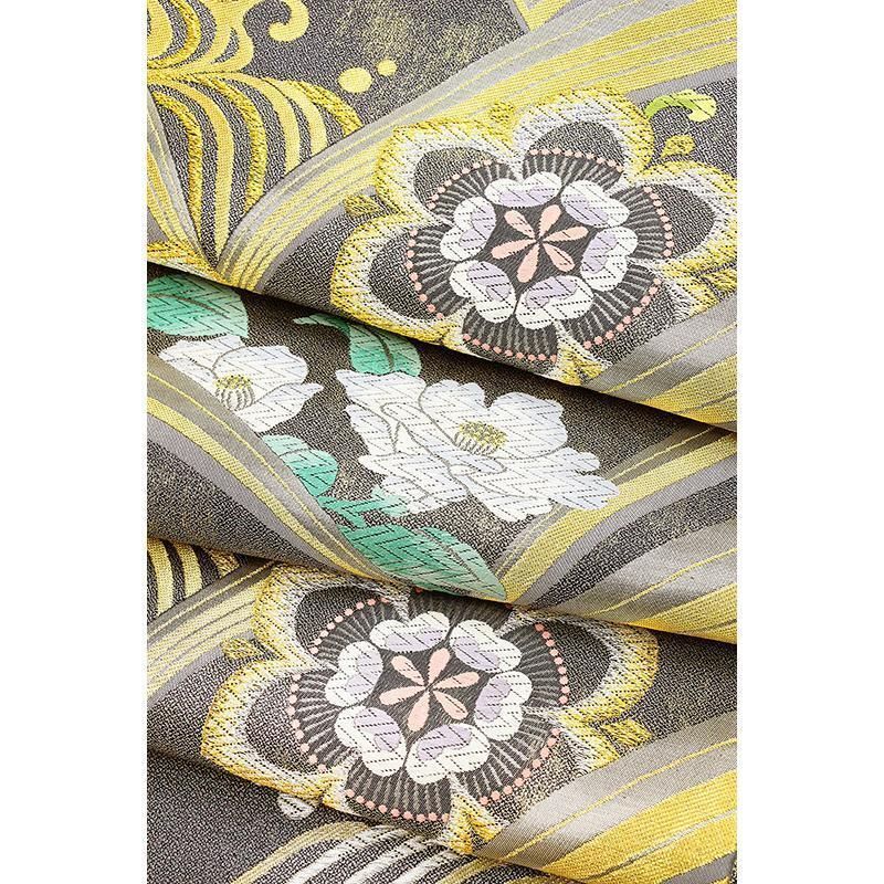 平和屋着物○豪華振袖 駒刺繍 雲取り飛鶴宝尽くし花松文 金彩 お