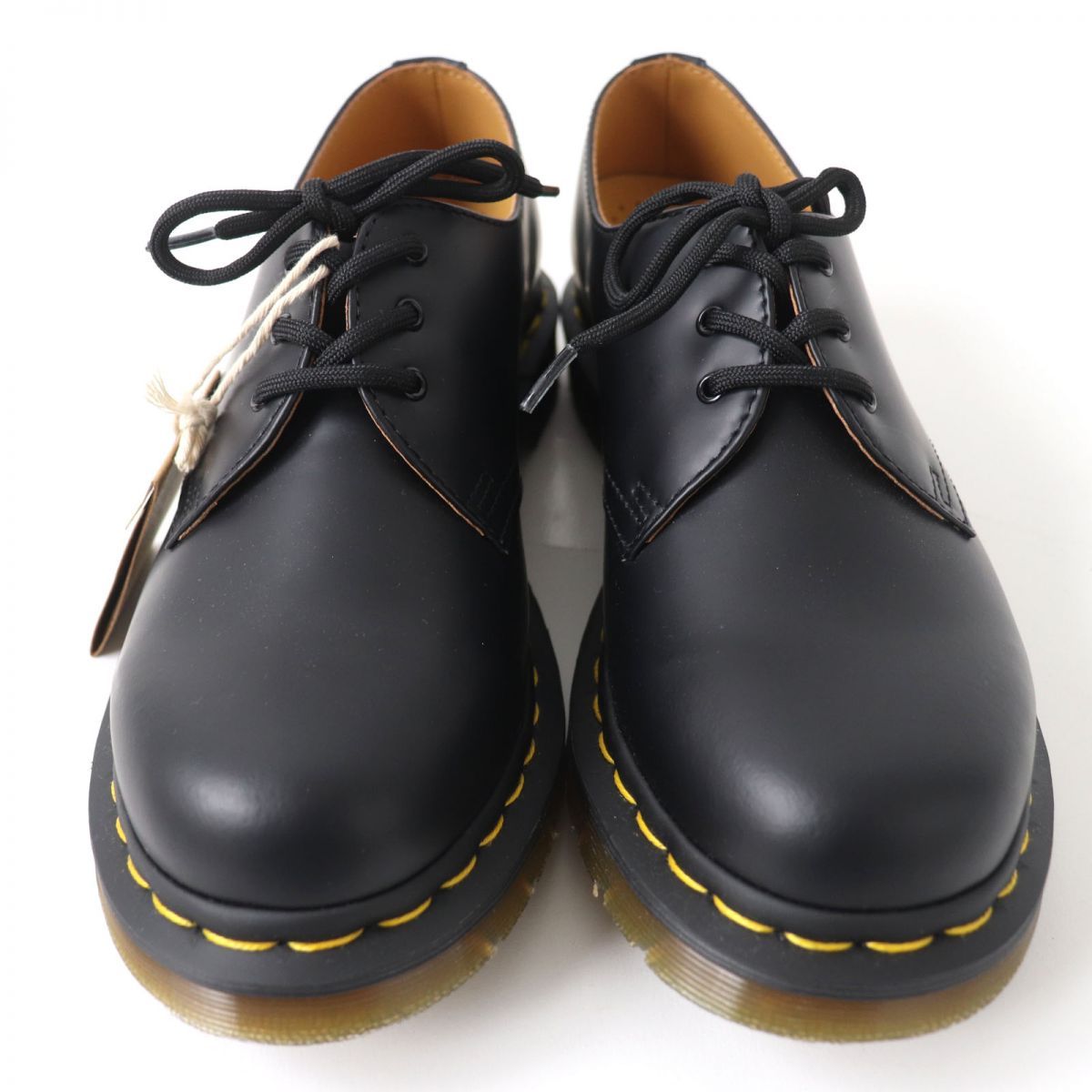 【ドンドン見直し】未使用品☆Dr.Martens ドクターマーチン 1461W 3ホール レースアップ レザー シューズ ブラック UK6 レディース  箱付き