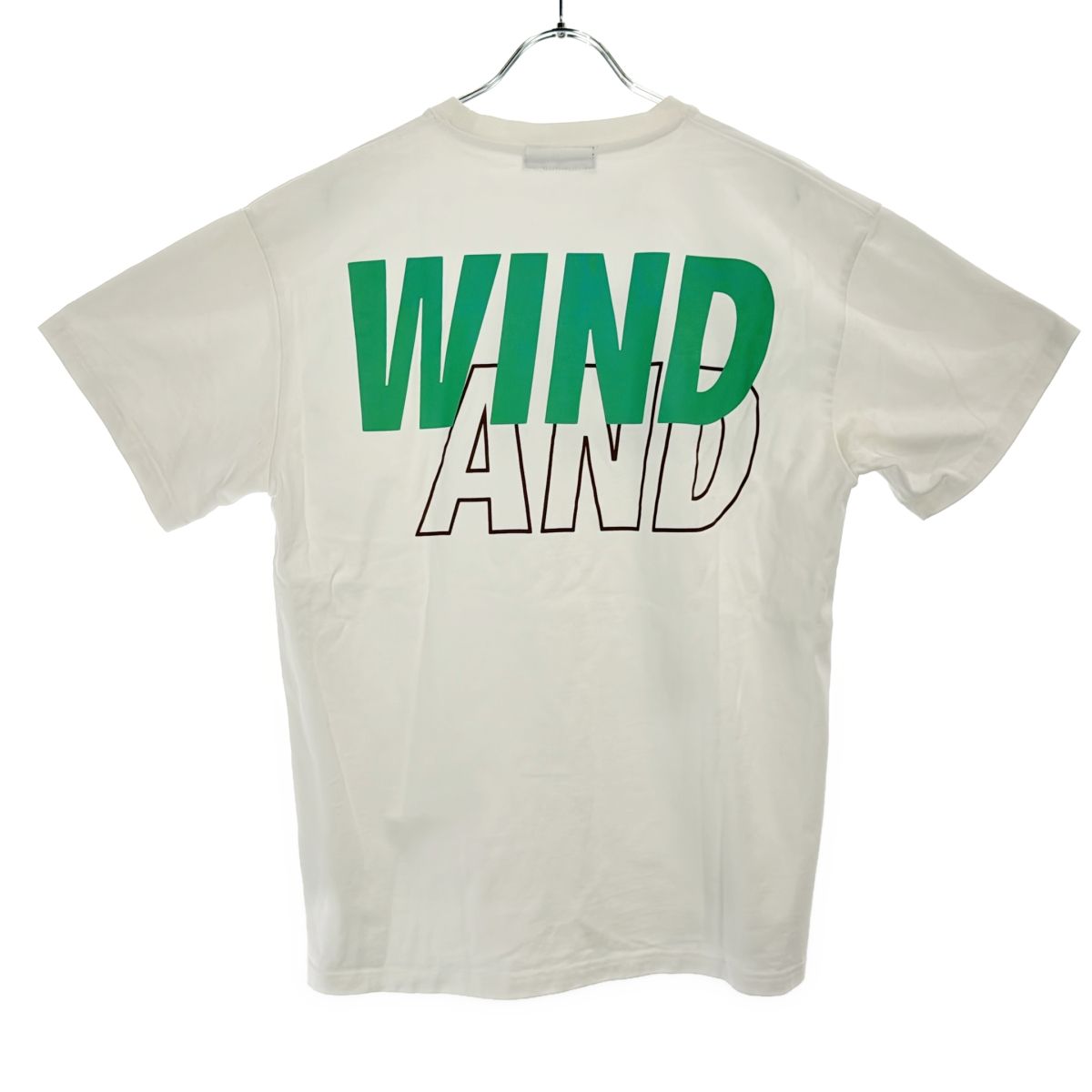 WIND AND SEA ウィンダンシー S/S T-SHIRT Mint ロゴプリントTシャツ