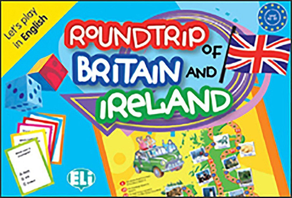 在庫 ボードゲーム Roundtrip 英語教材 of Britain Game and ELI Ireland