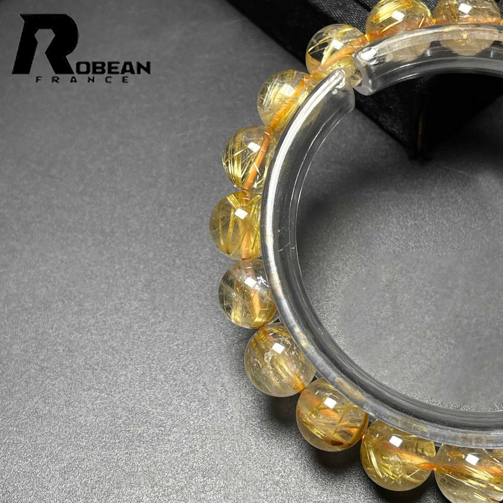 綺麗 EU製 定価13万円☆ROBEAN・極!極満針ルチルクォーツ