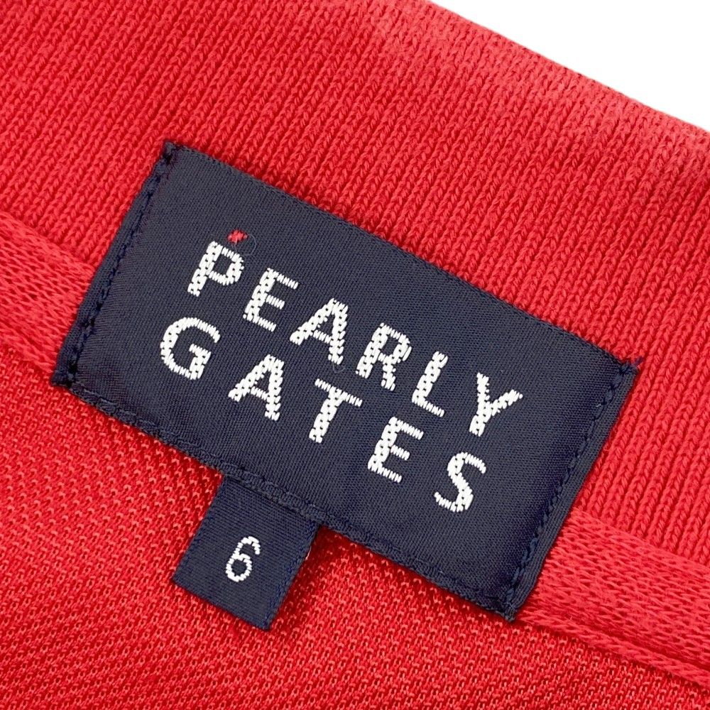 サイズ：6 PEARLY GATES パーリーゲイツ 半袖ポロシャツ ニコ