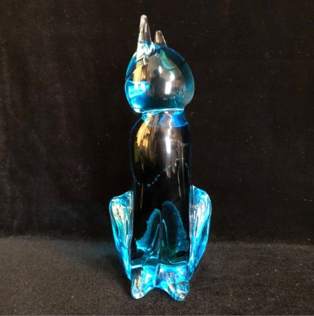 希少 イタリア伝統工芸 MURANO GLASS フォルミア ムラーノ 猫 - メルカリ