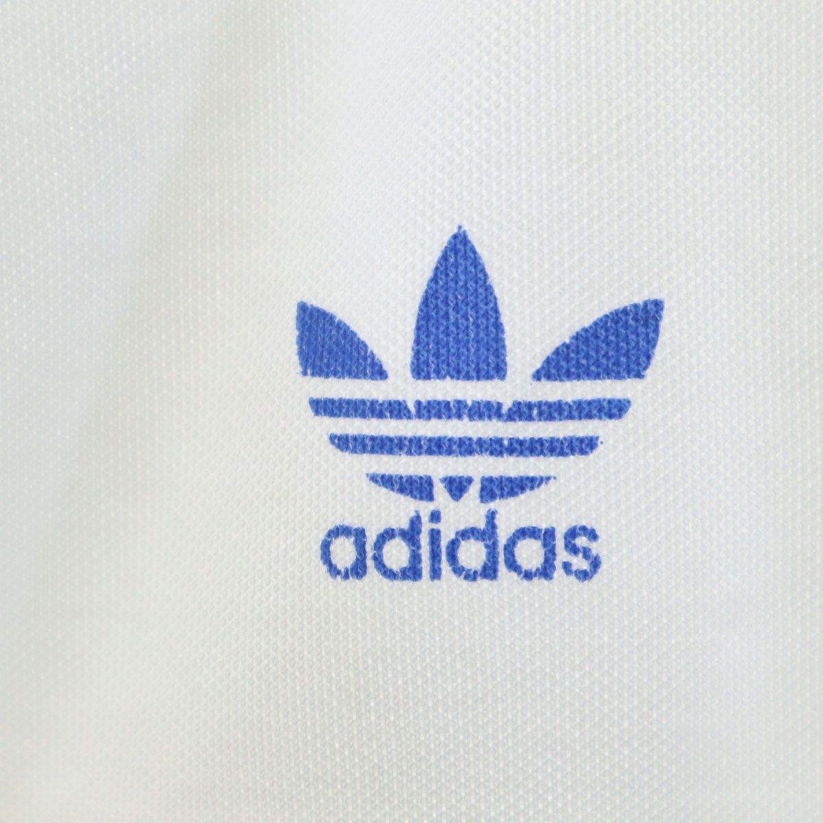 レア adidas 80sデサント製 ヴィンテージテニスポロ ホワイト×グリーン アディダス 70s 80s デサント製 ヴィンテージ トレフォイルロゴ