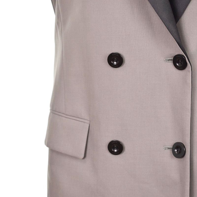 サカイ sacai 23SS ロングドレス ジレ ベスト ジャケット 2