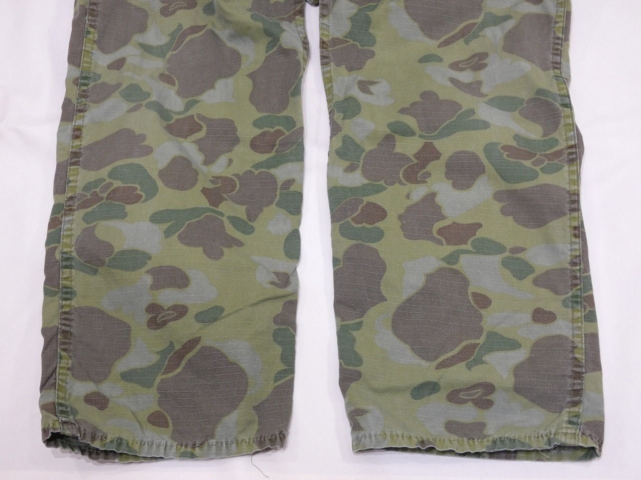 60s ヴィンテージ ダックハンターカモ ベイカーパンツ アルミジップ42