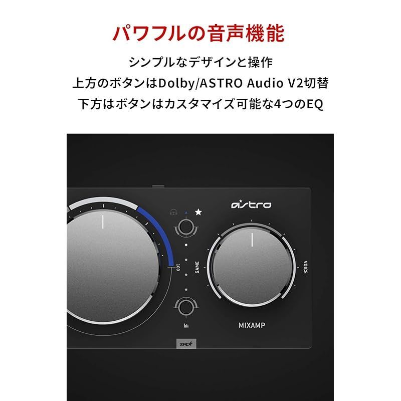 新品】 Logicool G ASTRO Gaming MixAmp Pro ミックスアンプ ゲーミングアンプ MAPTR-002 ゲーミングヘッドセット  用 オーディオミキサー PS5 PS4 PC 対応 音声バランス調整 Dolby Audio 光 27 - メルカリ