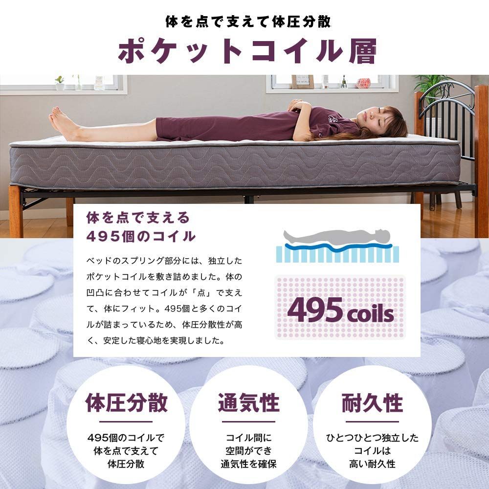 こだわり10層構造 3Dメッシュ構造