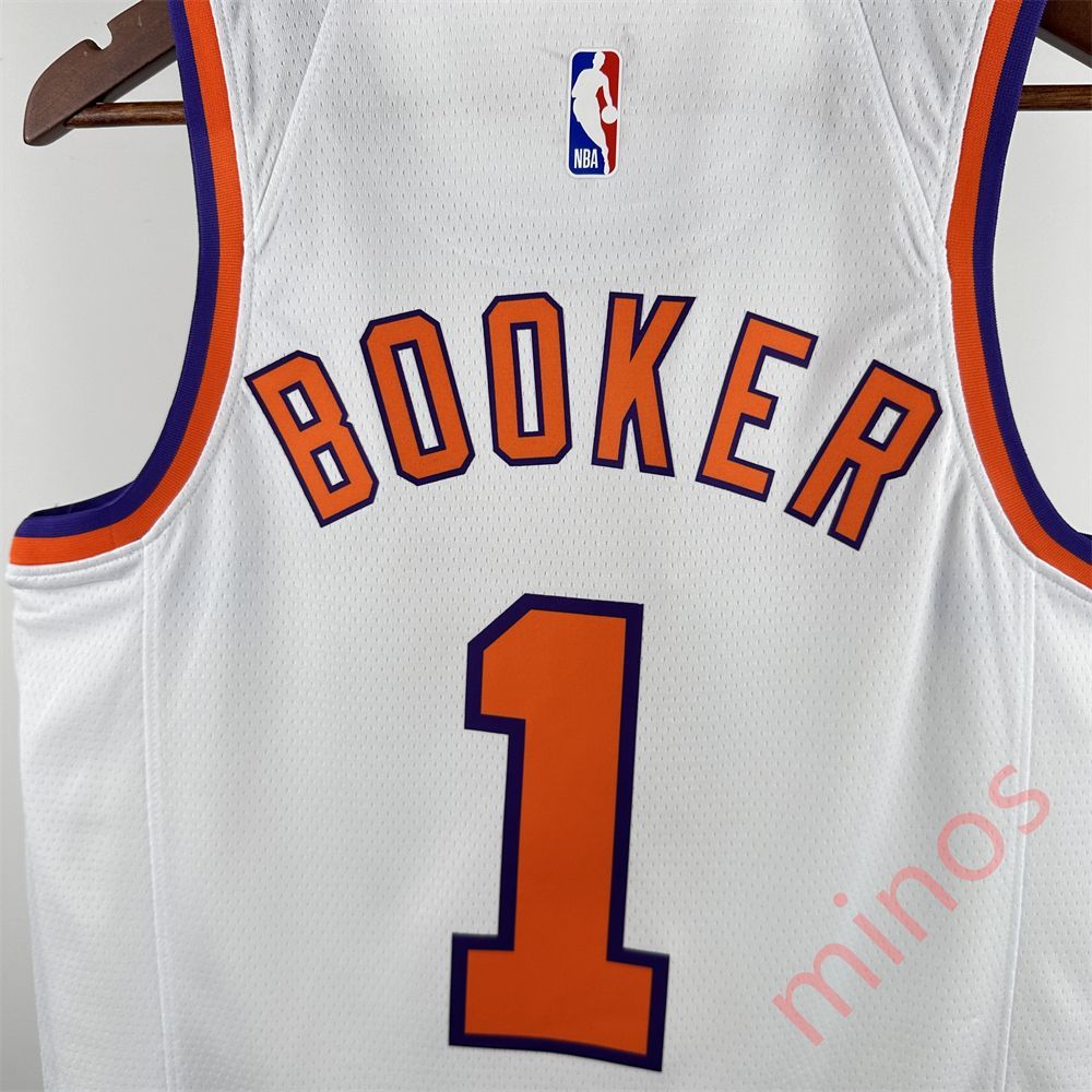 NBA-サンズ-レトロ-1番-デビン・ブッカー(Devin Booker) -ユニフォーム【新品未使用】 - メルカリ