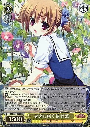 迷宮に咲く花　一姫　ヴァイス　PSA10 買取相場一覧】ヴァイス｜グリザイアシリーズのカード一覧