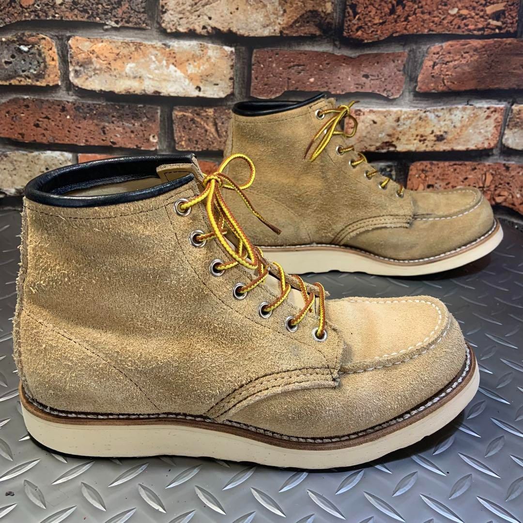 ☆REDWING 8173 モックトゥ 刺繍羽タグ 1997年製 US7E (23L9