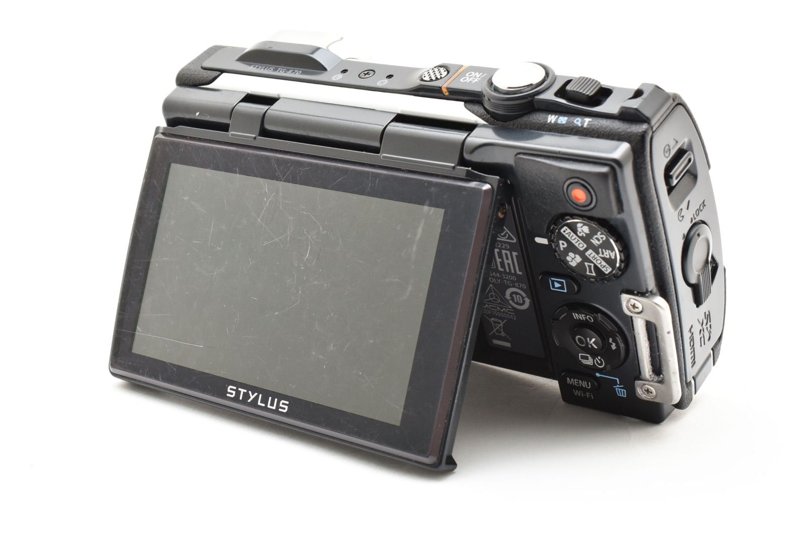 ☆実用品☆ OLYMPUS オリンパス STYLUS TG-870 Tough ホワイト