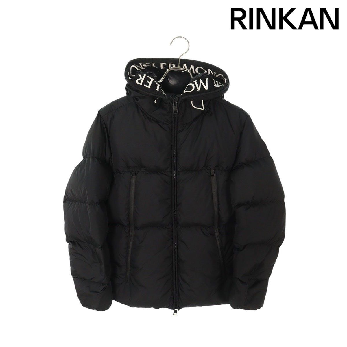 モンクレール MONTCLA GUIBBOTTO ロゴワッペンフーデッドダウンジャケット メンズ 1