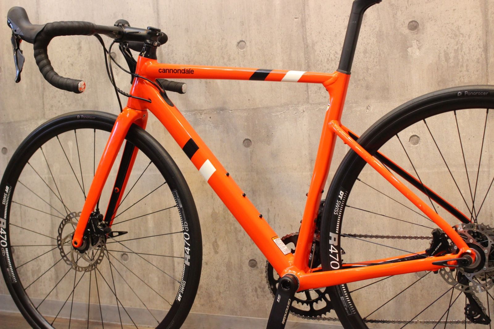 Cannondale CAAD12 ロードバイクフレーム シルバー/オレンジ