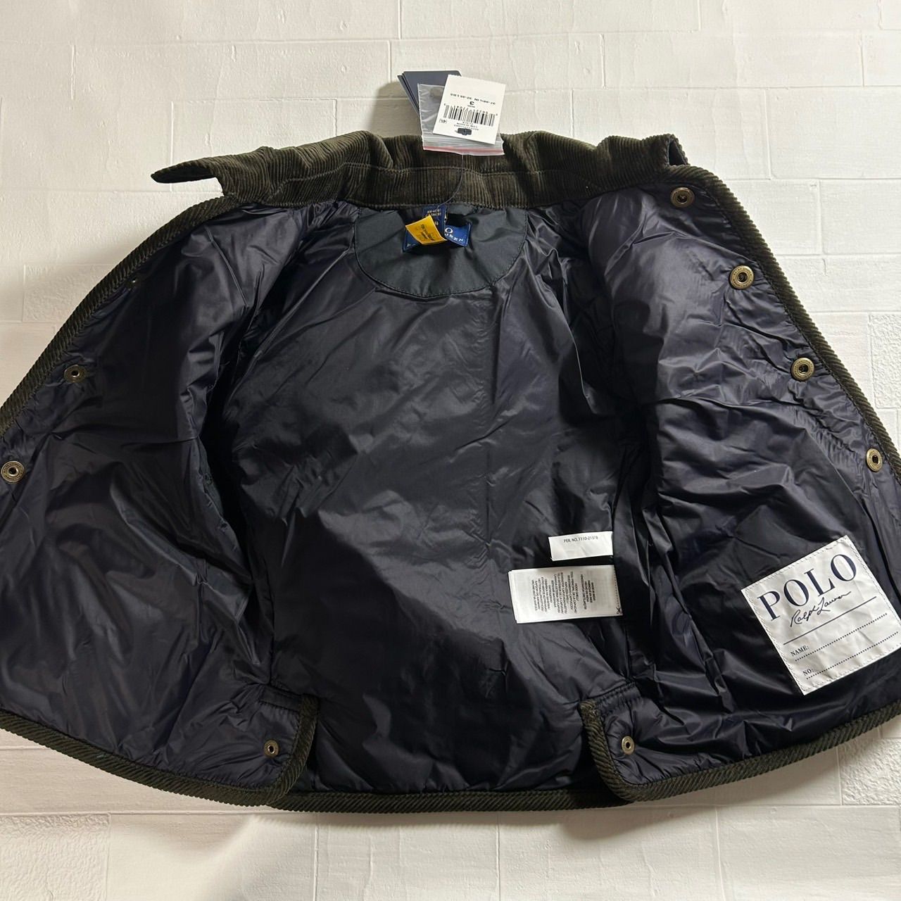 95 100 cm キッズ 男の子 キルティングジャケット