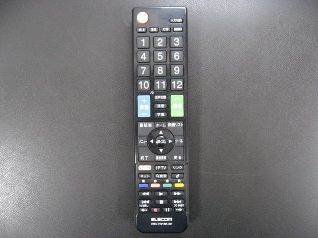 テレビリモコンELECOM ERC-TV01BK-PA Panasonic - テレビ