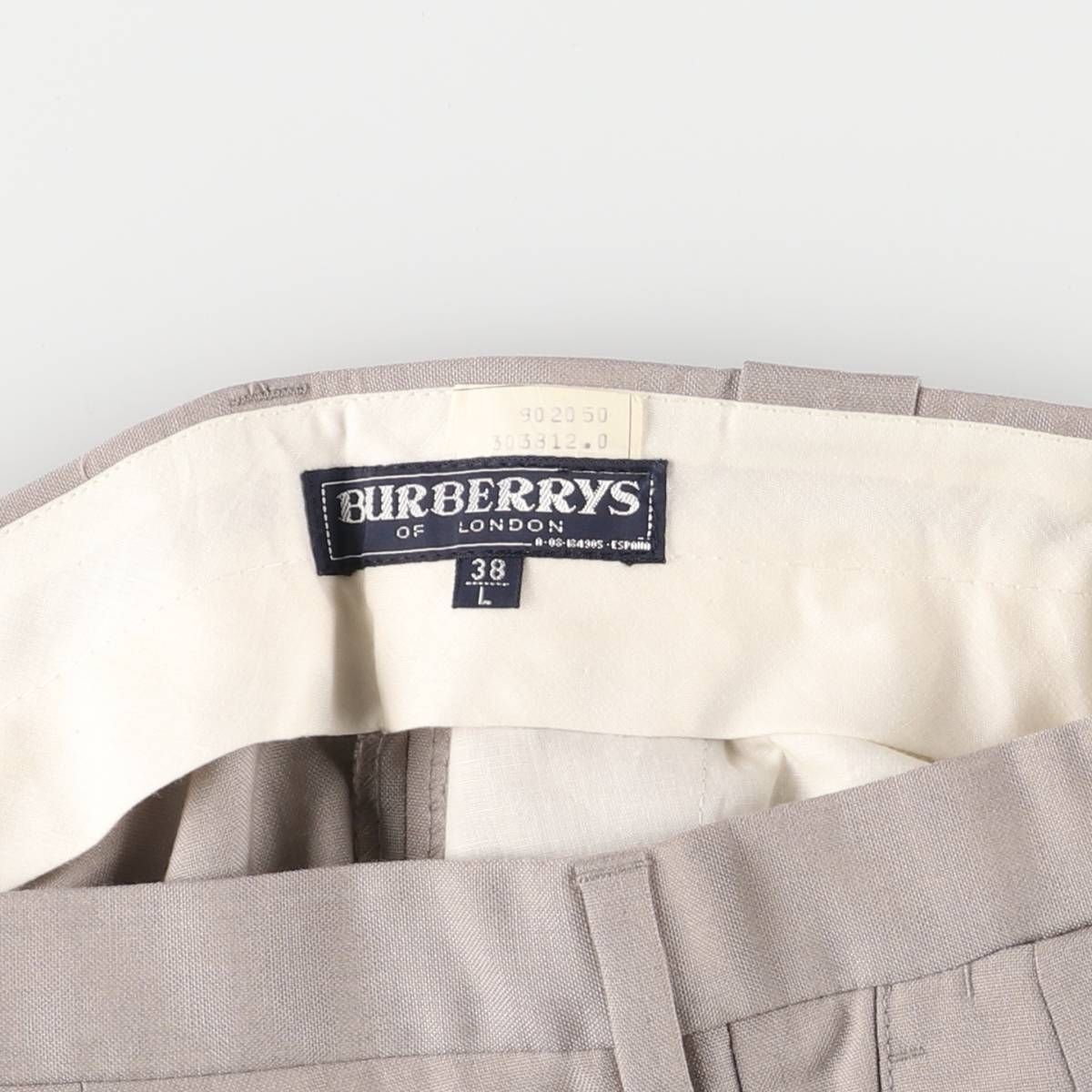 古着 バーバリー Burberry's BURBERRYS OF LONDON ツータック