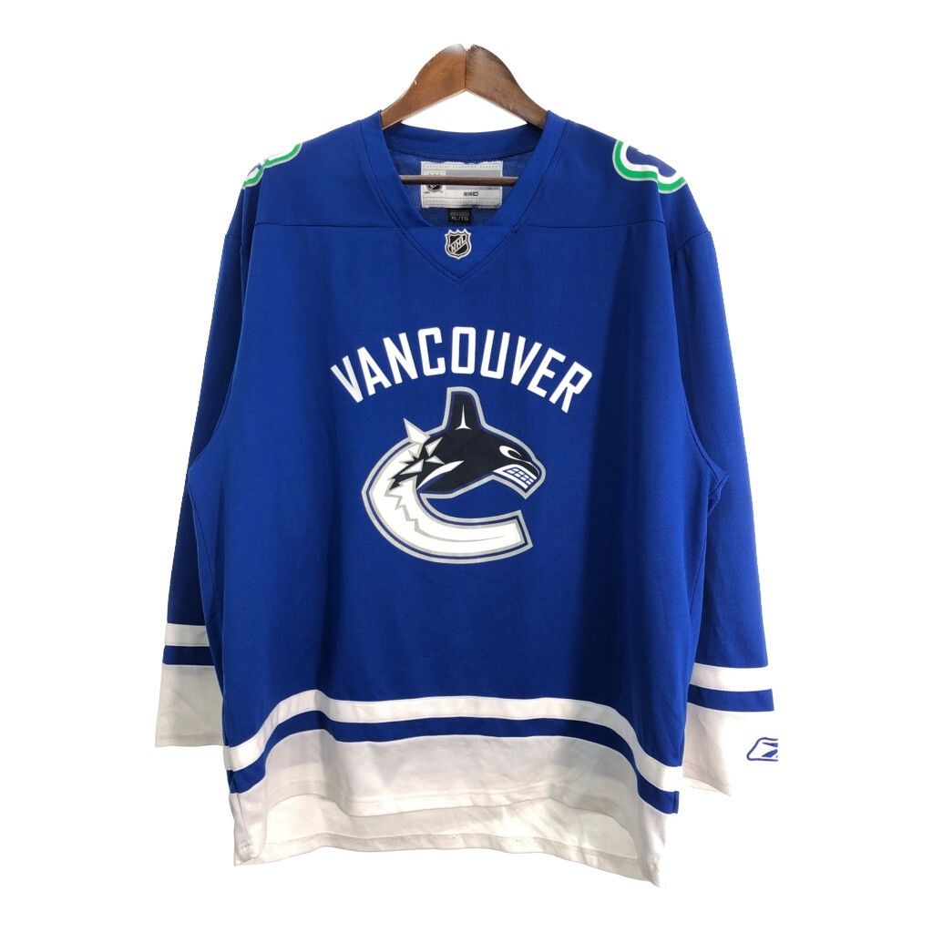 Reebok リーボック NHL バンクーバー・カナックス ユニフォーム