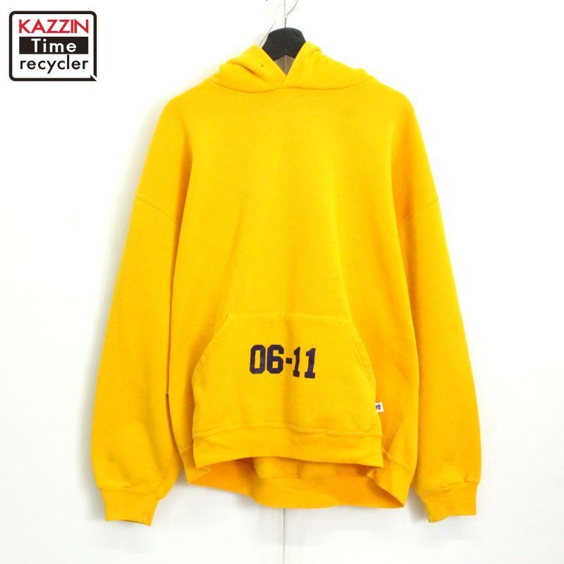 00s RUSSELL スウェット パーカー メンズ 表記XLサイズ