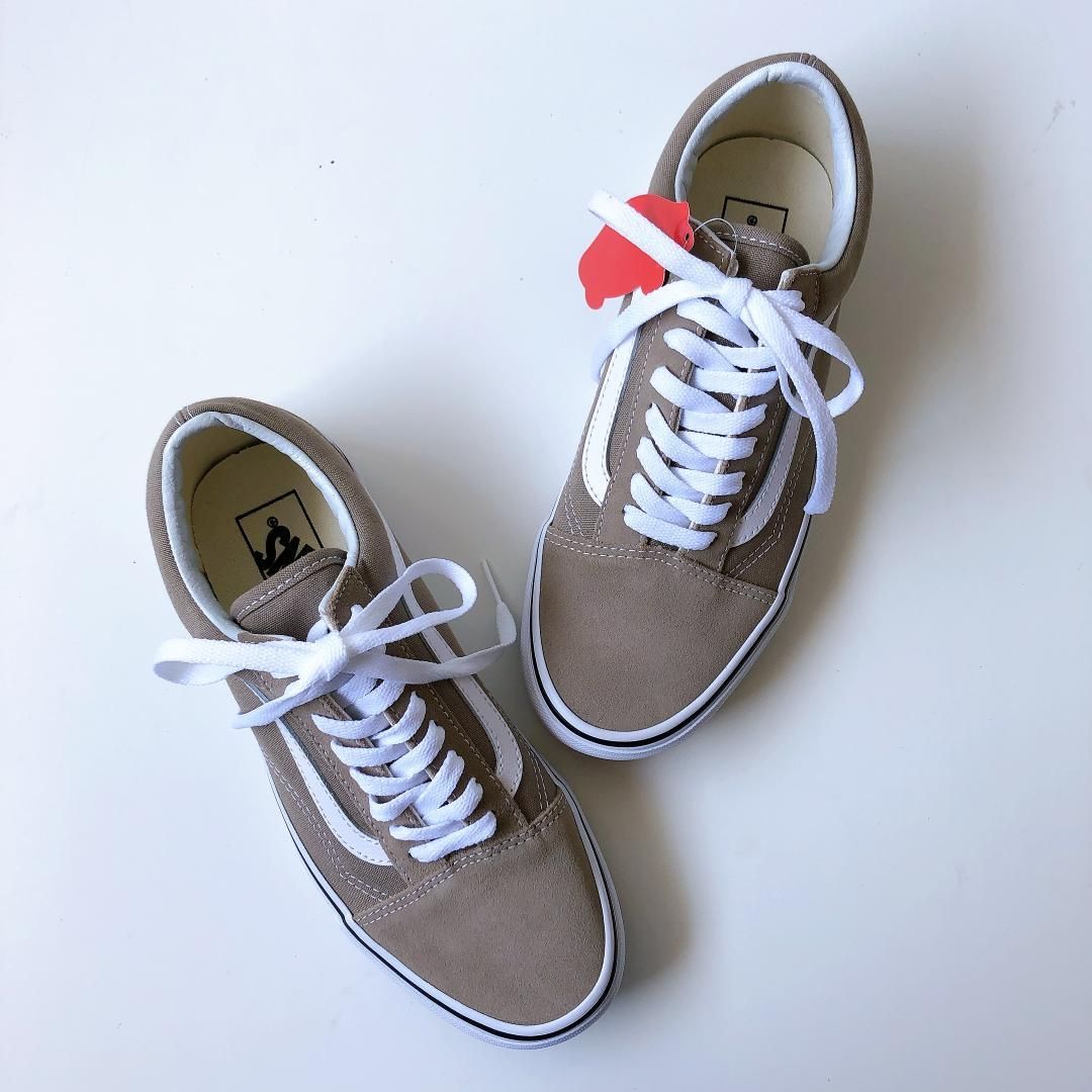 日本未入荷カラー『Vans』Old Skool オールドスクール Desert taupe デザートトープ 小さな汚れ有 : 24.5cm - メルカリ