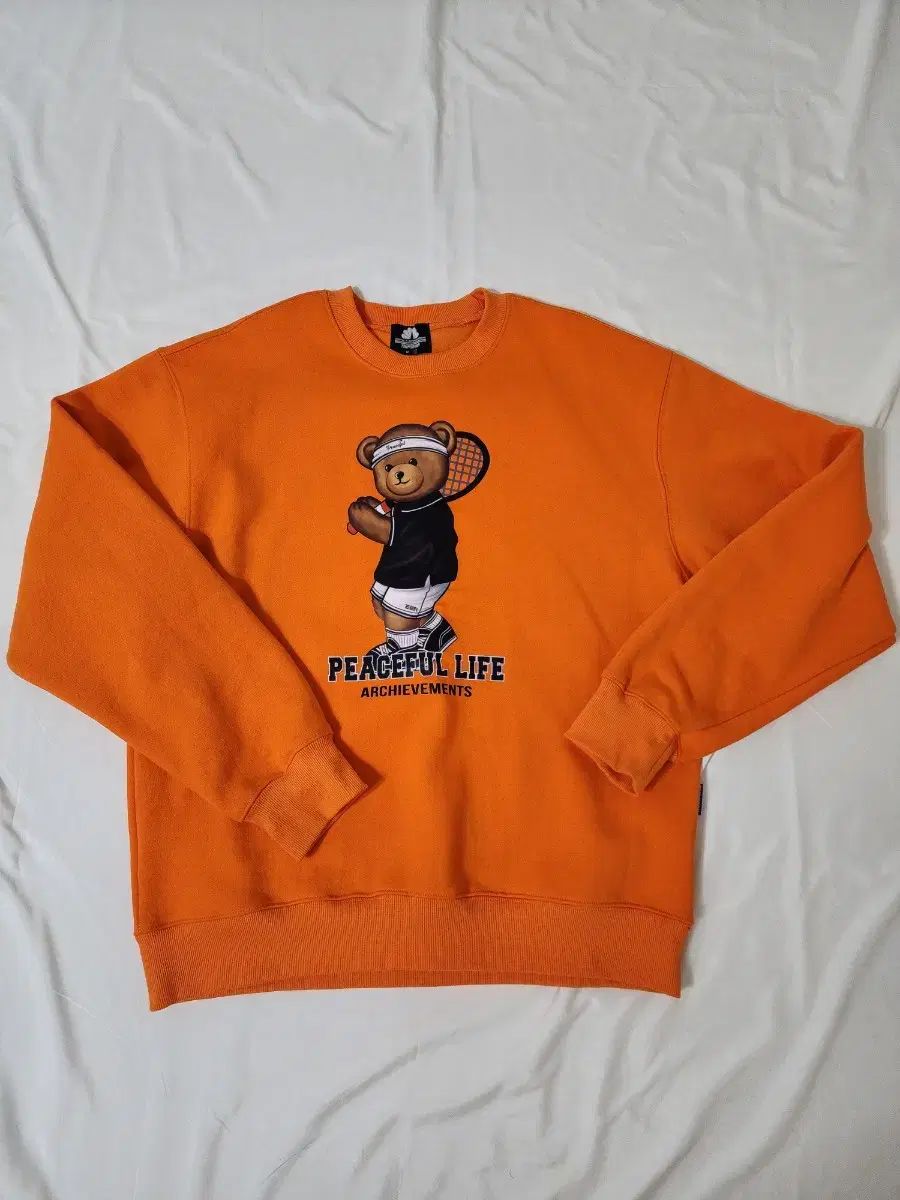 旅行 TENNIS BOY BEAR クルーネック ー オレンジ