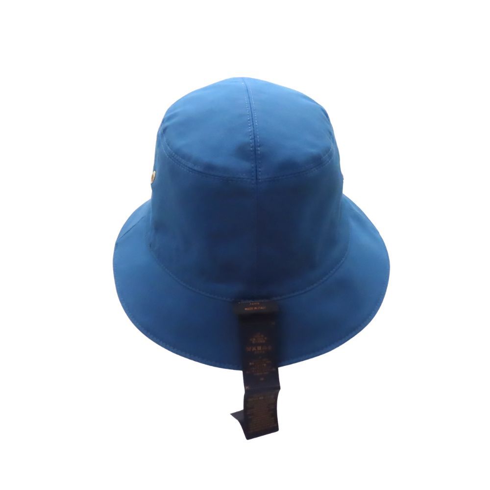 良品 ルイヴィトン M78773 バケットハット モノグラム エッセンシャル 青