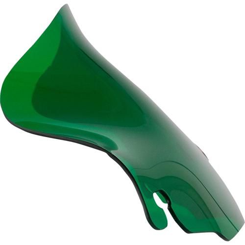 KOLOR FLARE ウインドシールド 6.5インチ グリーン 1996〜13年FLHT FLHX