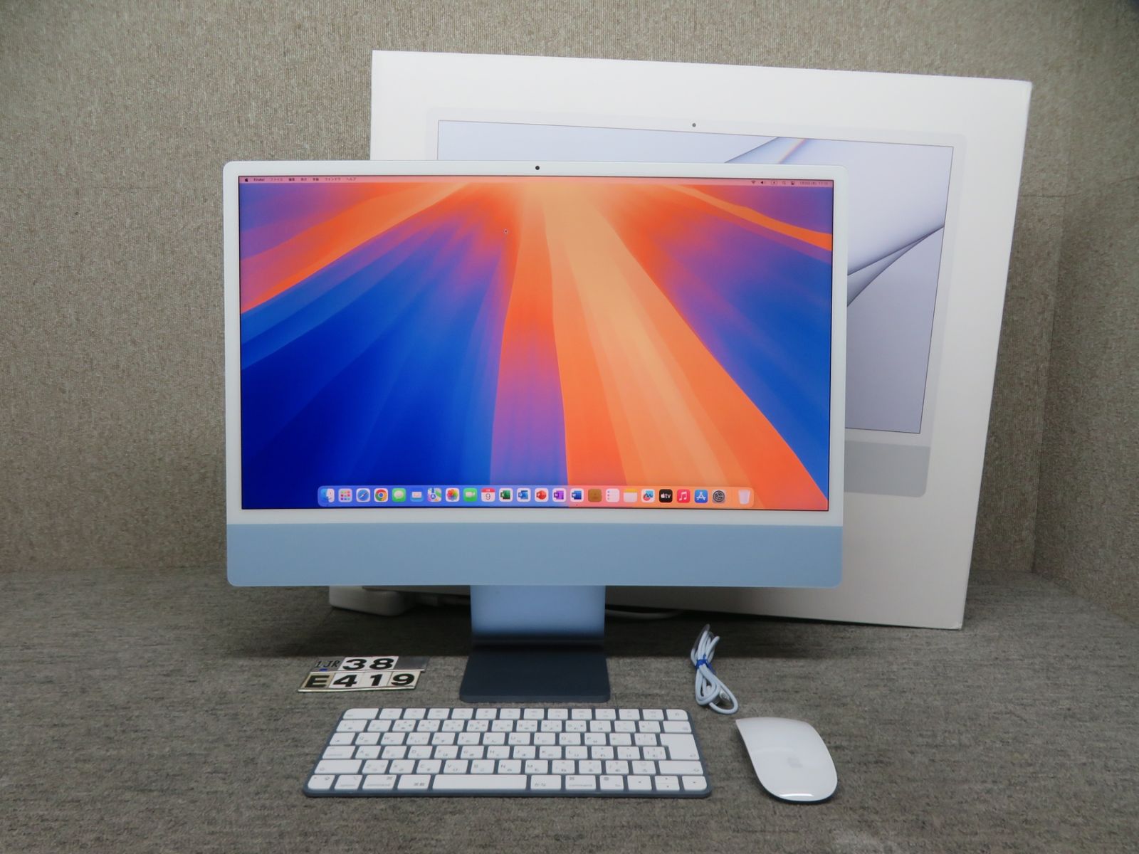 iMac 24インチ M1 メモリ16GB ブルー ブルー iMac - Apple（日本）