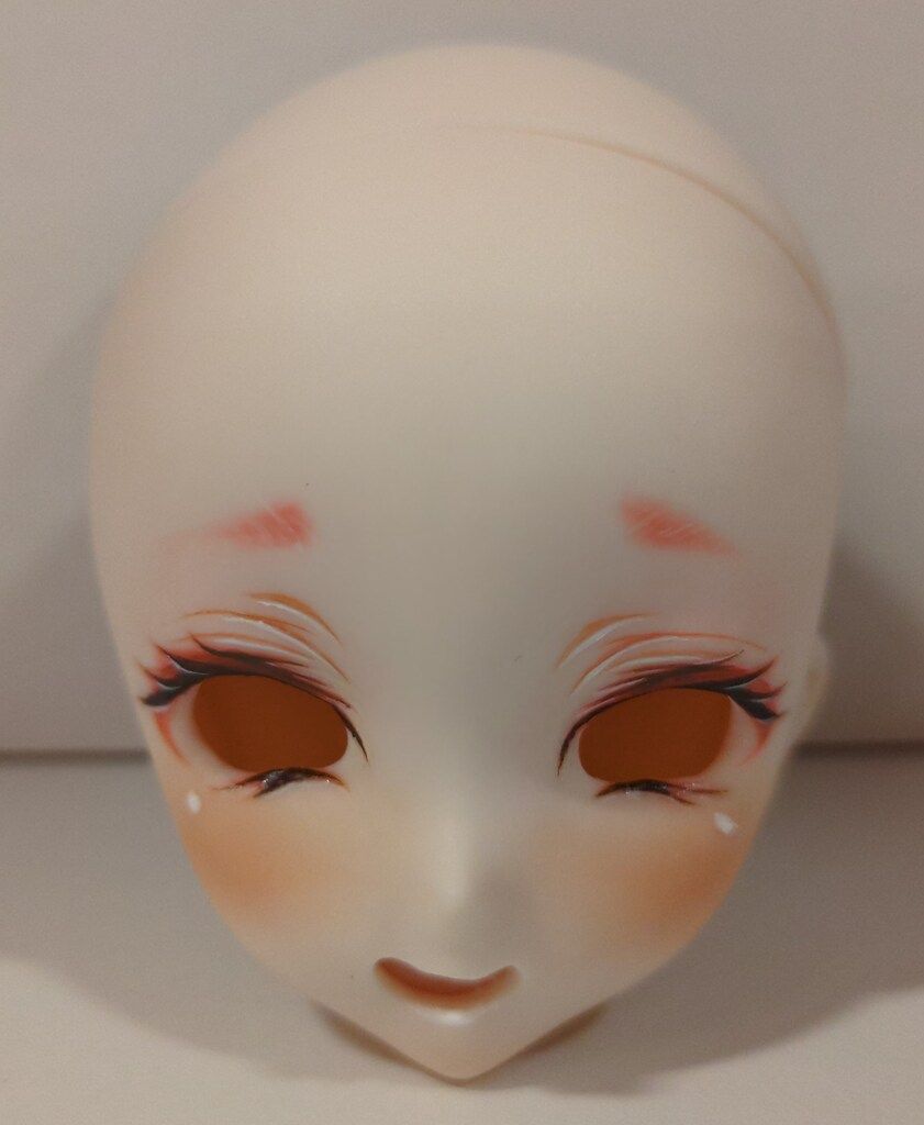 ボークス DDH-10 セミホワイト肌 舌パーツ付