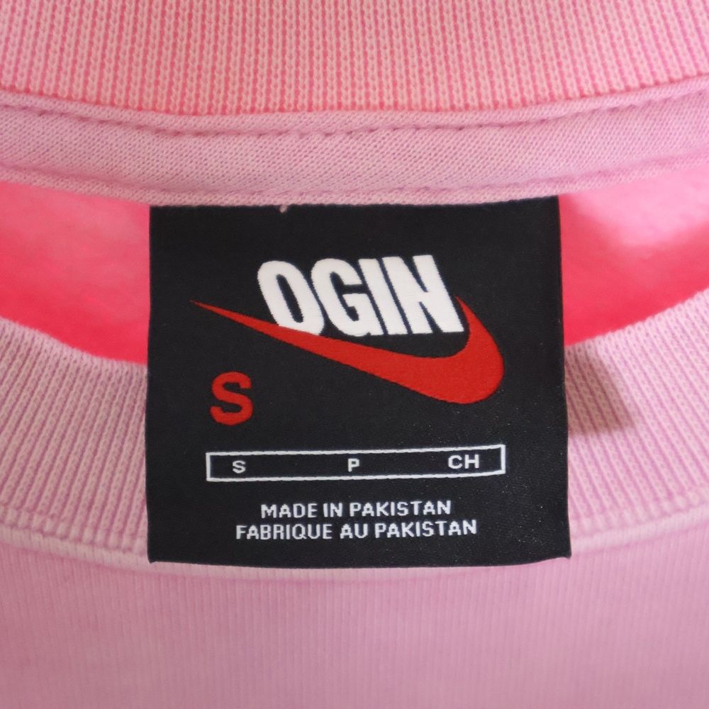 NIKE NIGO コラボ ピンク スウェット M Nike NIGO コラボ トレーナー ピンク human made - メルカリ