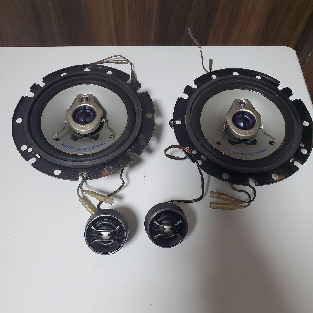 クラリオン　Clarion　3Way コアキシャルスピーカー　SRT1633