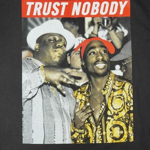 2pacNotoriousbigビギー2パックラップティーTシャツ - メルカリ