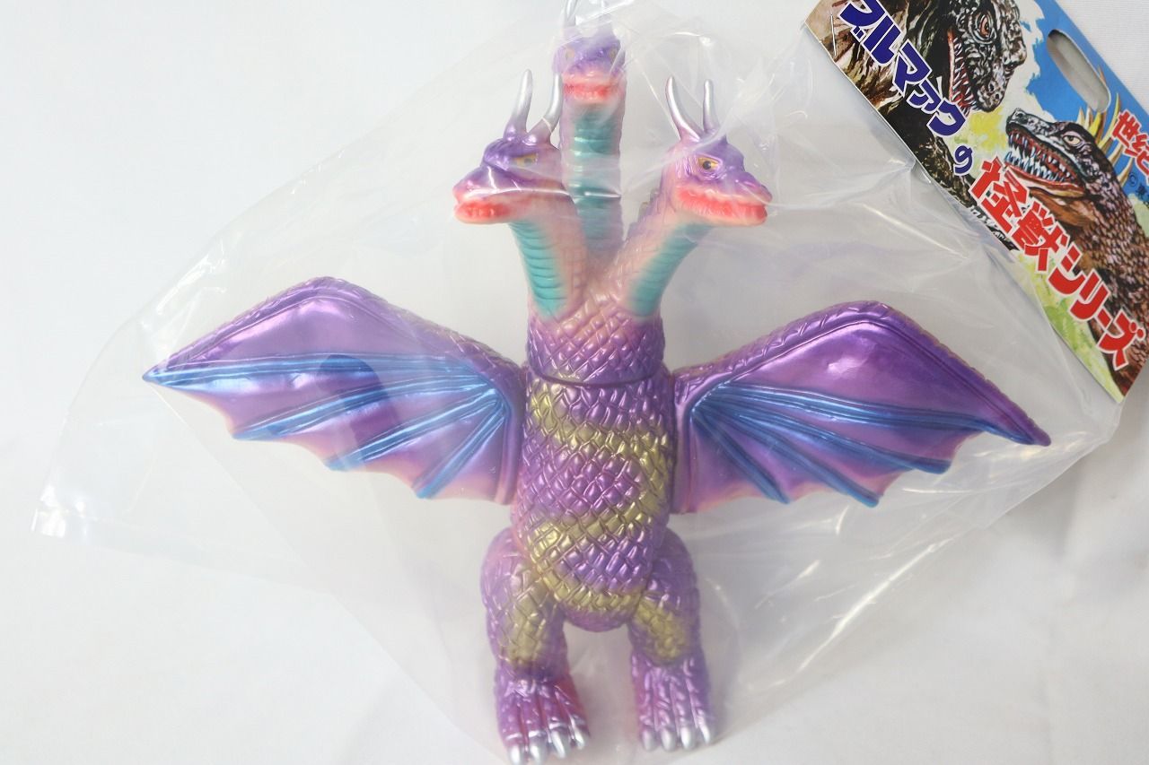 ブルマァク　キングギドラ　復刻版 復刻版 ゴジラ & キングギドラ プラモデル 幻の復刻版ブルマァク Yahoo