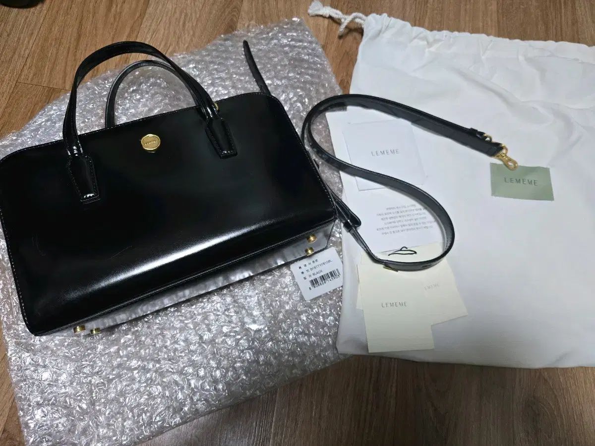 LEMEME ルメメ サジュール ブラック LEMEME Sac Jour Black クロストートバッグ