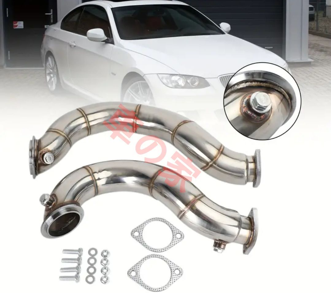 BMW 1M 135i 335i 335is ストレートキャタライザー フロントパイプ N54B30 E82 E88 E90 E91 E92 E93 マフラー ダウンパイプ