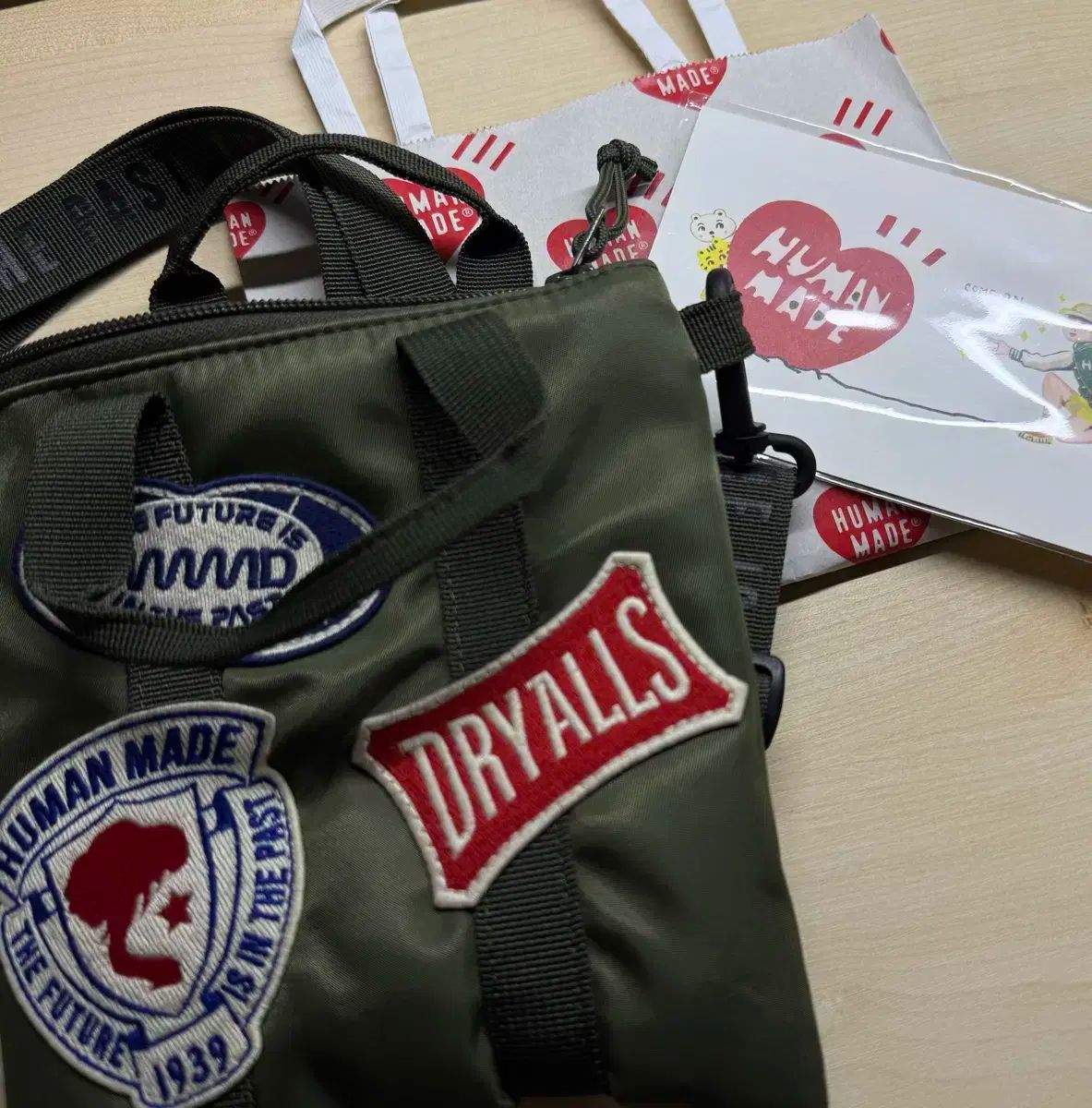 Human made クロス バッグ