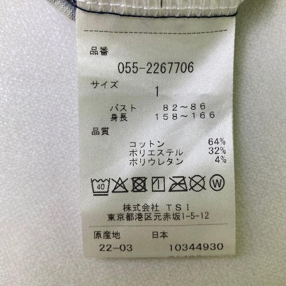 サイズ：1 PEARLY GATES パーリーゲイツ 袖フリル モックネック