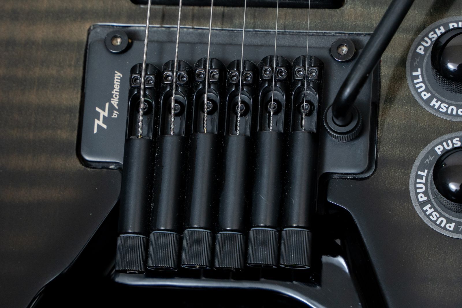 new】HEX Guitars / N700 Transparent Black - メルカリ
