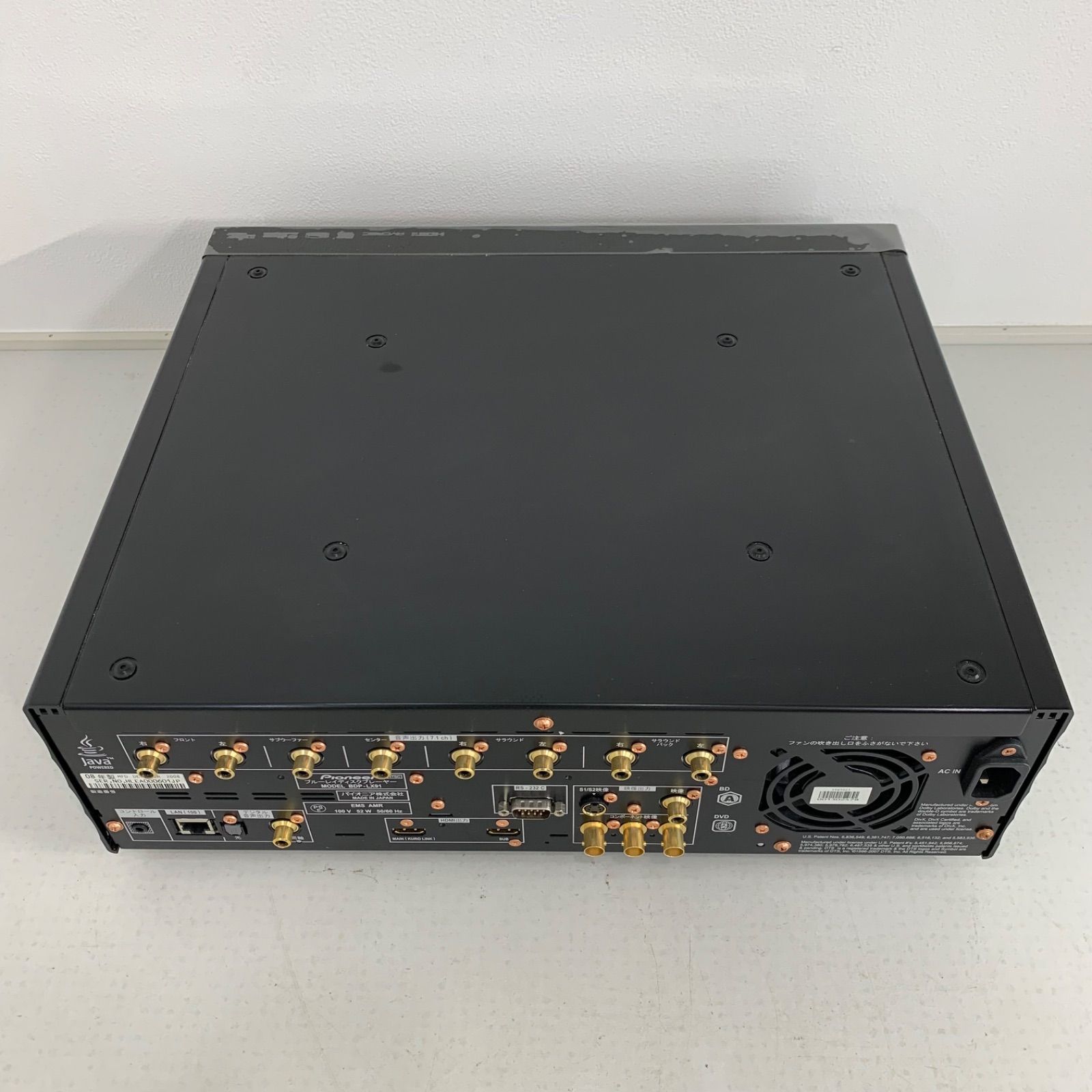 廃盤品】BDP-LX91 パイオニア ブルーレイディスクプレーヤー