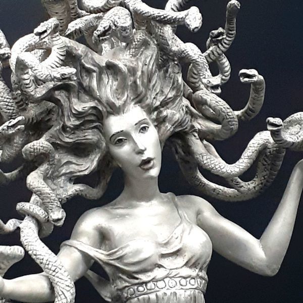 女神 メデューサ 動画あり ギリシャ神話 フィギュリン メドゥーサ Medusa-