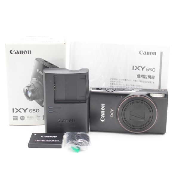 Canon IXY 650 BK デジカメ 新しい