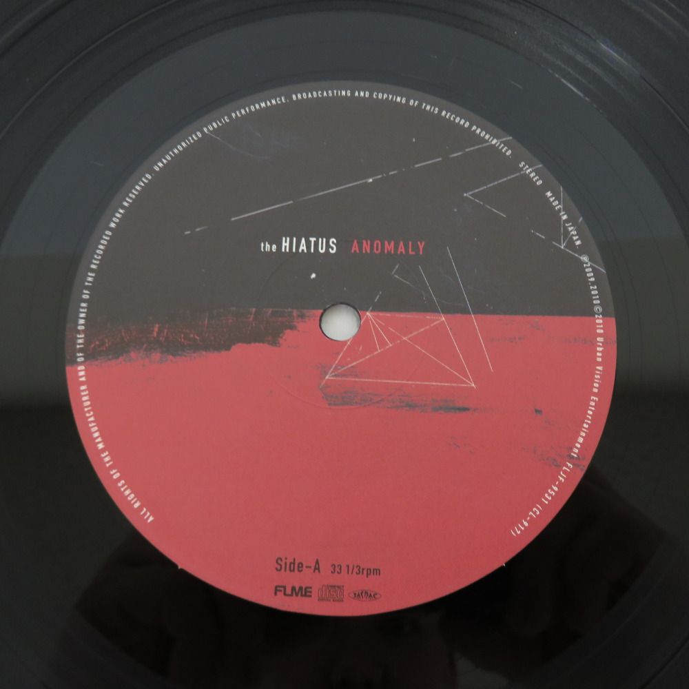 the HIATUS Trash We'd Love レコード 限定 the HIATUS ANOMALY