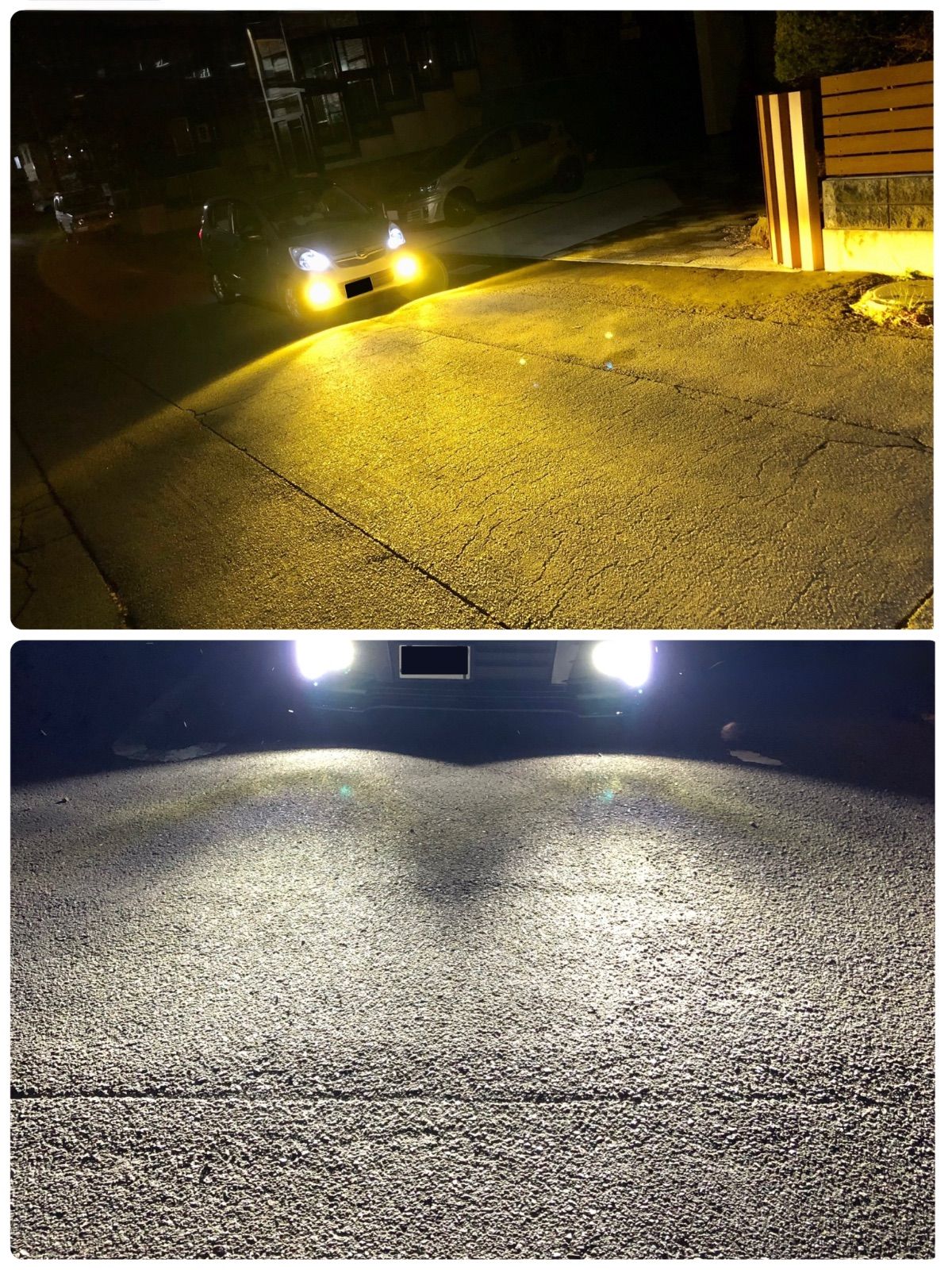 爆光26000lm!! HB4用 イエロー ホワイト 2色切替 フォグランプ!!